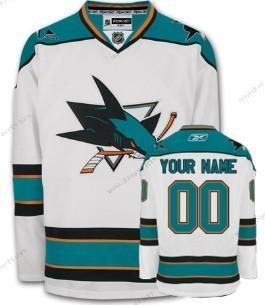 San Jose Sharks Personalizované Bílý dres – Pánské