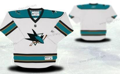 San Jose Sharks Personalizované Bílý dres