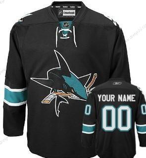 San Jose Sharks Personalizované Černá Třetí dres dres – Pánské