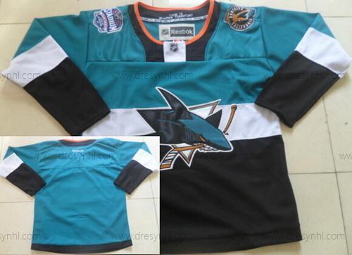 San Jose Sharks Prázdný 2015 Stadium Series Modrý #2 Černá dres – Pánské