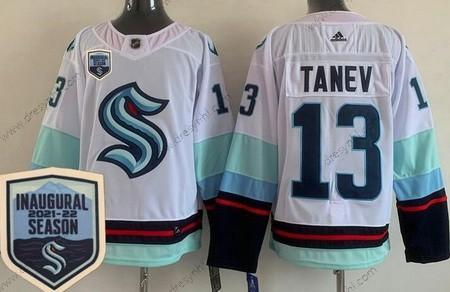 Seattle Kraken #13 Brandon Tanev Bílý 2021-22 Zahájení sezóny Autentické dres – Pánské