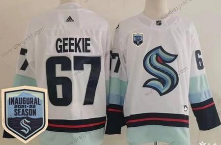 Seattle Kraken #67 Morgan Geekie Bílý 2021-22 Zahájení sezóny Autentické dres – Pánské