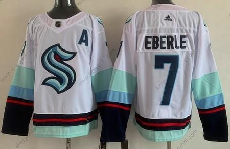 Seattle Kraken #7 Jordan Eberle Bílý Autentické dres – Pánské