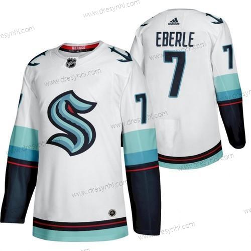 Seattle Kraken #7 Kraken Jordan Eberle 2022 Hostující dres Bílý dres – Pánské