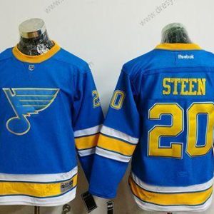 St. Louis Blues #20 Alexander Steen Modrý 2017 Zimní Klasický Sešitý NHL dres – Juniorské