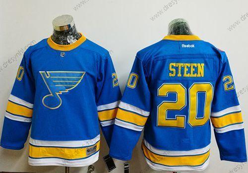 St. Louis Blues #20 Alexander Steen Modrý 2017 Zimní Klasický Sešitý NHL dres – Juniorské