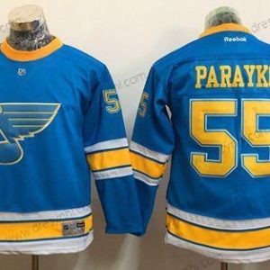 St. Louis Blues #55 Colton Parayko Modrý 2017 Zimní Klasický Sešitý NHL dres – Juniorské