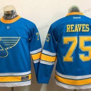 St. Louis Blues #75 Ryan Reaves Modrý 2017 Zimní Klasický Sešitý NHL dres – Juniorské