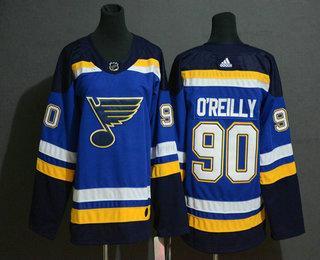 St. Louis Blues #90 Ryan O’Reilly Modrý Sešitý NHL dres – Juniorské