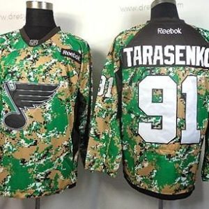 St. Louis Blues #91 Vladimir Tarasenko 2014 Camo dres – Pánské