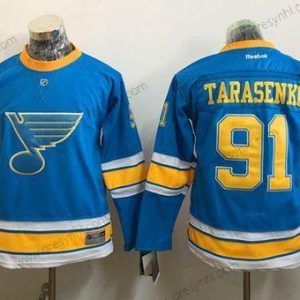 St. Louis Blues #91 Vladimir Tarasenko Modrý 2017 Zimní Klasický Sešitý NHL dres – Juniorské