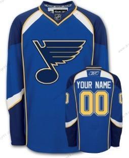 St. Louis Blues Personalizované Modrý dres – Pánské