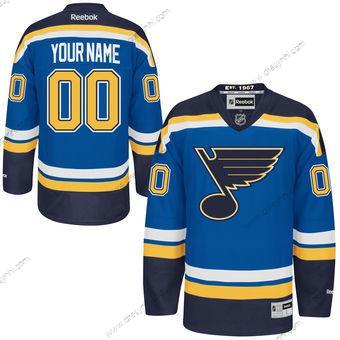 St. Louis Blues Personalizované Námořnictvo Modrý Premier Reebok Domácí dres dres