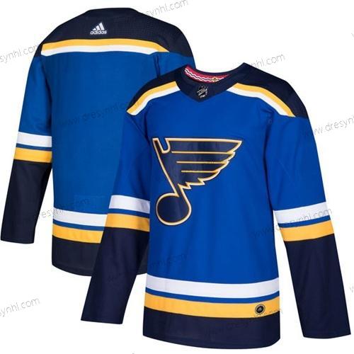 St. Louis Blues Prázdný Modrý Domácí dres Autentické Sešitý NHL dres – Juniorské