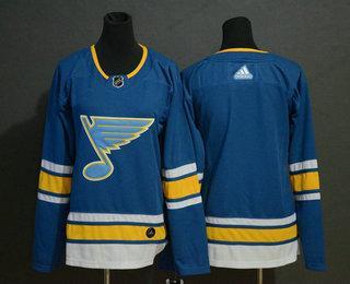 St. Louis Blues Prázdný Modrý Náhradní Sešitý NHL dres – Juniorské