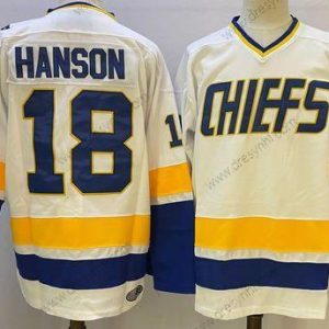 The NHL Film Edtion #18 Hanson Bílý dres – Pánské