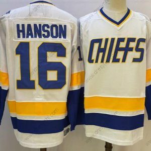 The NHL Film Edtion #H16 Anson Bílý dres – Pánské