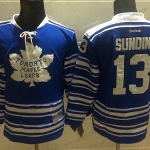 Toronto Maple Leafs #13 Mats Sundin 2014 Zimní Klasický Modrý dres – Dětské