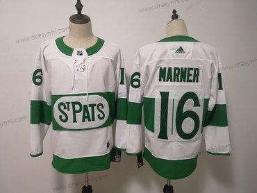 Toronto Maple Leafs #16 Mitch Marner Toronto St. Pats Road Autentické Hráč Bílý dres – Pánské