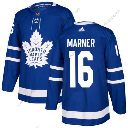 Toronto Maple Leafs #16 Mitchell Marner Modrý Domácí dres Autentické Sešitý NHL dres – Juniorské