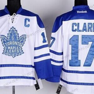 Toronto Maple Leafs #17 Wendel Clark Bílý Třetí dres dres – Pánské