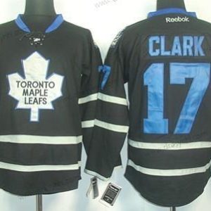 Toronto Maple Leafs #17 Wendel Clark Černá Ice dres – Pánské