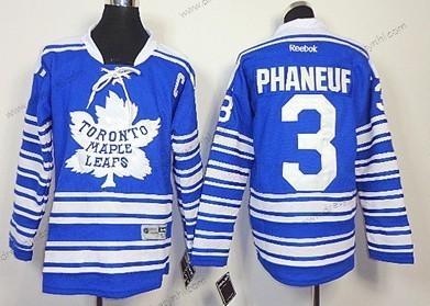 Toronto Maple Leafs #3 Dion Phaneuf 2014 Zimní Klasický Modrý dres – Dětské