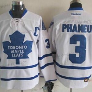 Toronto Maple Leafs #3 Dion Phaneuf Bílý dres – Pánské