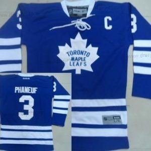 Toronto Maple Leafs #3 Dion Phaneuf Modrý Třetí dres dres – Dětské