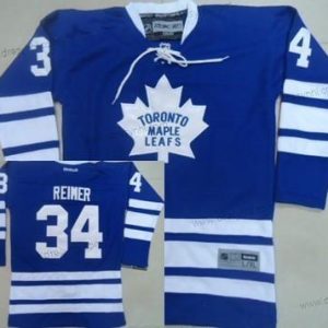 Toronto Maple Leafs #34 James Reimer Modrý Třetí dres dres – Dětské