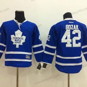 Toronto Maple Leafs #42 Tyler Bozak Modrý dres – Dětské