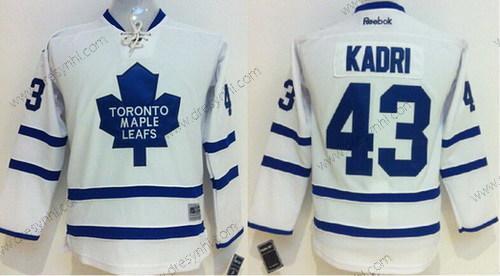 Toronto Maple Leafs #43 Nazem Kadri Bílý dres – Dětské