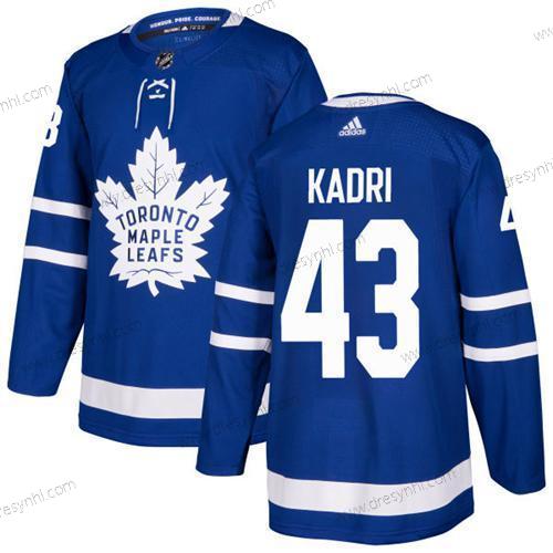 Toronto Maple Leafs #43 Nazem Kadri Modrý Domácí dres Autentické Sešitý NHL dres – Juniorské