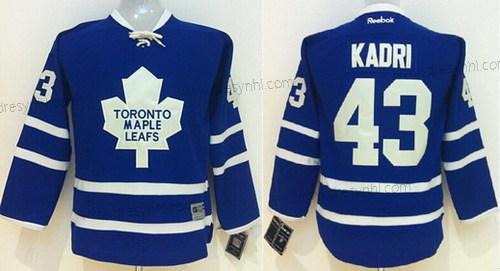 Toronto Maple Leafs #43 Nazem Kadri Modrý dres – Dětské