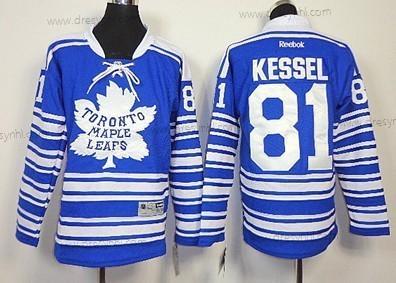 Toronto Maple Leafs #81 Phil Kessel 2014 Zimní Klasický Modrý dres – Dětské