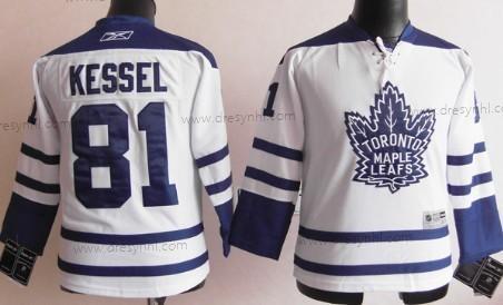 Toronto Maple Leafs #81 Phil Kessel Bílý Třetí dres dres – Dětské