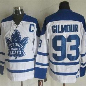 Toronto Maple Leafs #93 Doug Gilmour 1998-99 Bílý CCM Vintage dres – Pánské