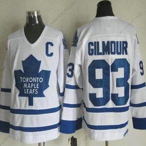 Toronto Maple Leafs #93 Doug Gilmour 2000-01 Bílý CCM Vintage dres – Pánské