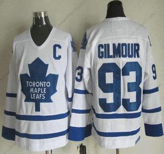 Toronto Maple Leafs #93 Doug Gilmour 2000-01 Bílý CCM Vintage dres – Pánské