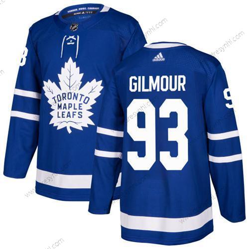 Toronto Maple Leafs #93 Doug Gilmour Modrý Domácí dres Autentické Sešitý NHL dres – Juniorské