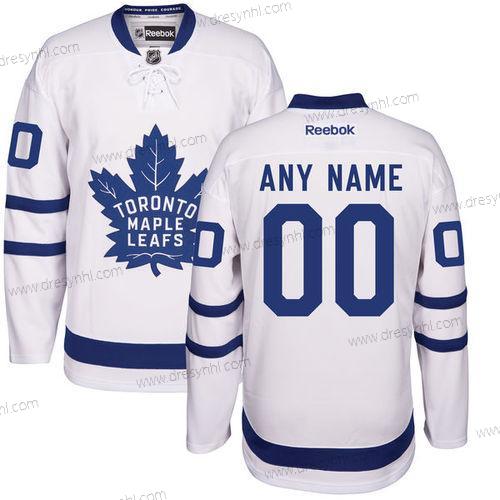 Toronto Maple Leafs Personalizované Bílý Hostující dres Sešitý NHL 2016-17 Reebok Hokejový dres – Pánské