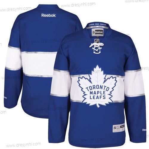 Toronto Maple Leafs Personalizované Modrý 2017 Centennial Klasický Sešitý Reebok Hokejový dres – Pánské