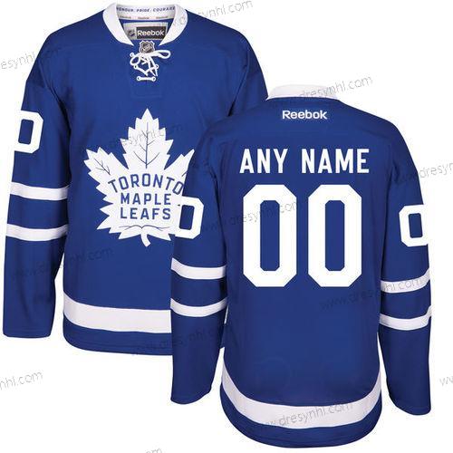 Toronto Maple Leafs Personalizované Royal Modrý Domácí dres Sešitý NHL 2016-17 Reebok Hokejový dres – Pánské