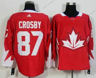 Tým Kanady #87 Sidney Crosby Červené 2016 World Cup Of Hokejový Game dres – Pánské