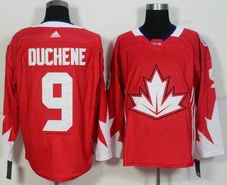 Tým Kanady #9 Matt Duchene Červené 2016 World Cup Of Hokejový Game dres – Pánské