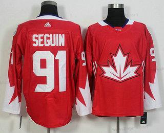 Tým Kanady #91 Tyler Seguin Červené 2016 World Cup Of Hokejový Game dres – Pánské