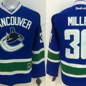 Vancouver Canucks #30 Ryan Miller Modrý dres – Dětské