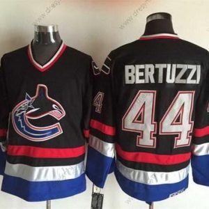 Vancouver Canucks #44 Todd Bertuzzi 2003-04 Černá CCM Vintage dres – Pánské