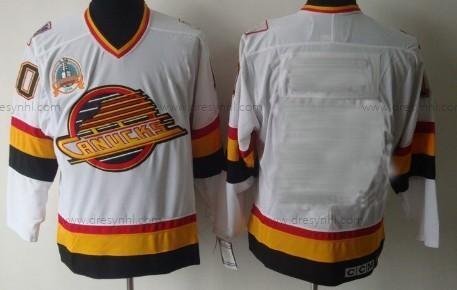 Vancouver Canucks Personalizované Bílý CCM dres – Pánské