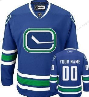 Vancouver Canucks Personalizované Modrý Třetí dres dres – Pánské